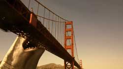 Mega Shark's dentist told him he needed a bridge.